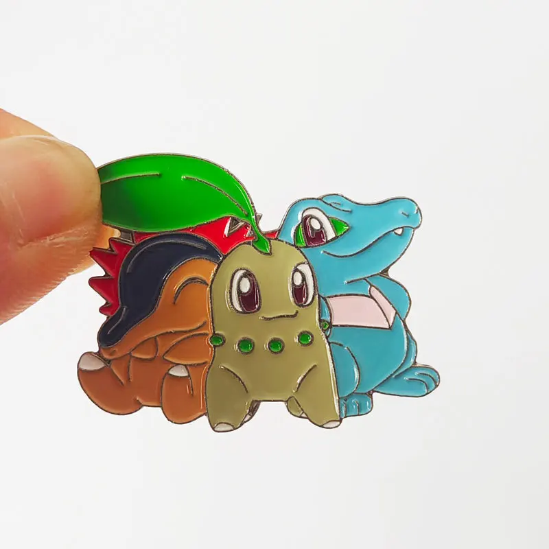 Kawaii Bulbasaur Hard Enamel Pins Collect Anime Movies Pokemon Metal Cartoon Brooch Backpack Hat Bag Collar Lapel Badges - Image 5