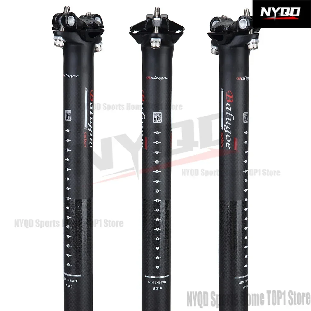 

Lightweight Carbon Fiber Bike Seat Tube/27.2/30/31.6 Dead Flying Seat Tube Seat Bar carbon seatpost Bicycle Accessories