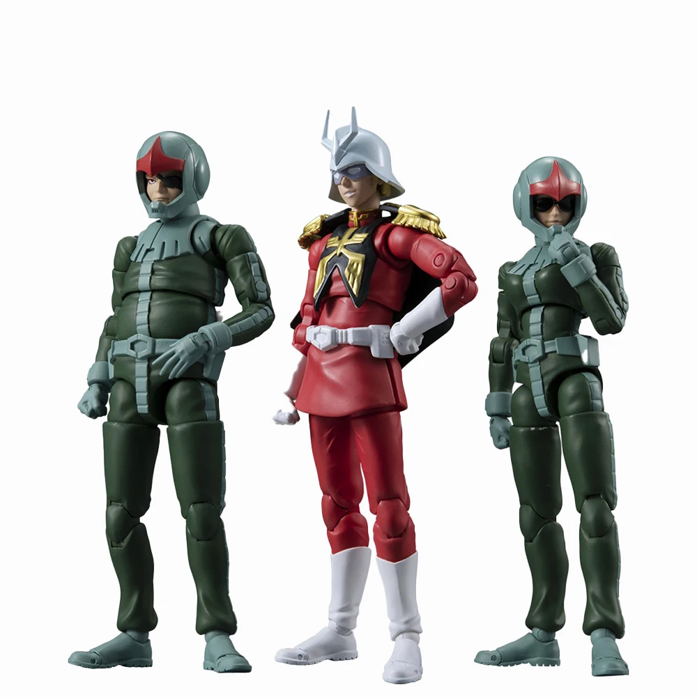 

In Stock Original Genuine MegaHouse GMG Char Aznable 04 05 06 Game Character Model Animation Character Action Toy