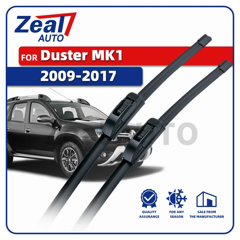 LHD Frontwischerblätter Für Renault Dacia Duster MK1 2009-2017 Windschutzscheibe 2010 2011 2012 2013 2014 2015 2016 Zubehör 20 "20"