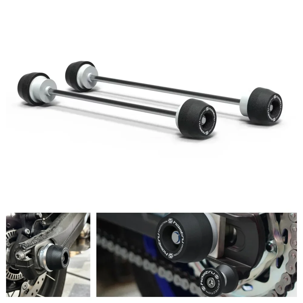 

For Aprilia RS660 Tuono660 2021-2024 Front Rear Axle Fork Sliders Motorcycle Frame Crash Protector Hub Anti-Collision