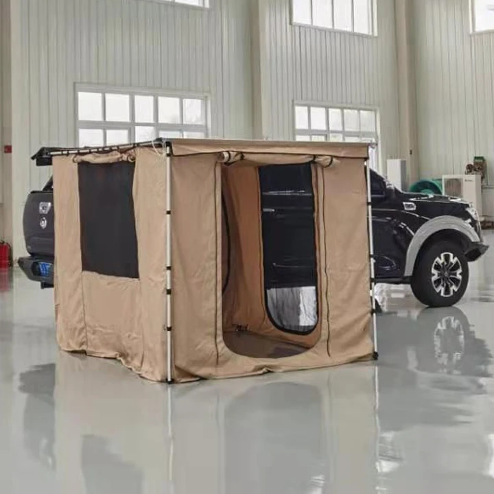 

Sunday Campers Outdoor Car Camping Awning Car Side Awning Car Hiking Camping Tent with Annex Change Room