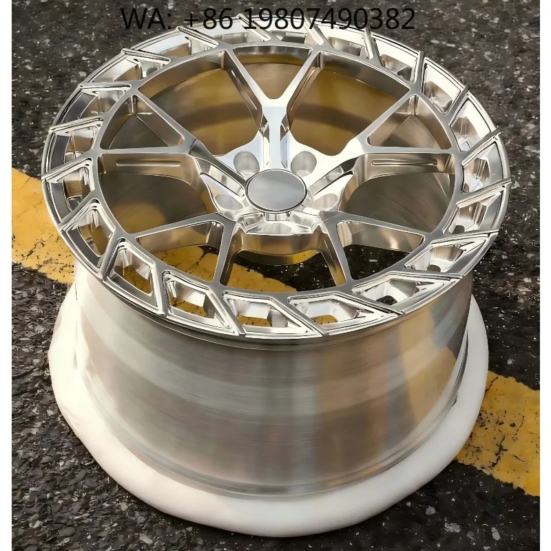 17-20 Inch One Piece Chrome Spoke Forged Aluminum Wheels Lightweight Aftermarket Universal Racing Car Custom Rims
