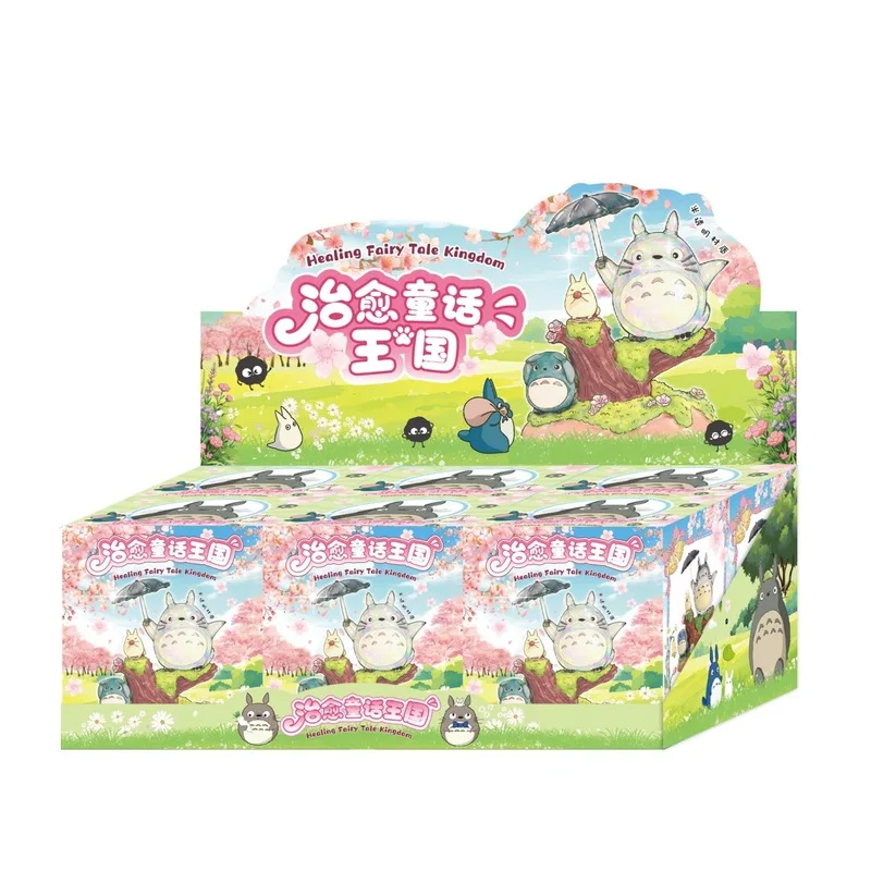 New Hayao Miyazaki The Healing Fairy-tale Kingdom blind box Toy Collectible Figure Children'S Trendy Blind Box Surprise Gift