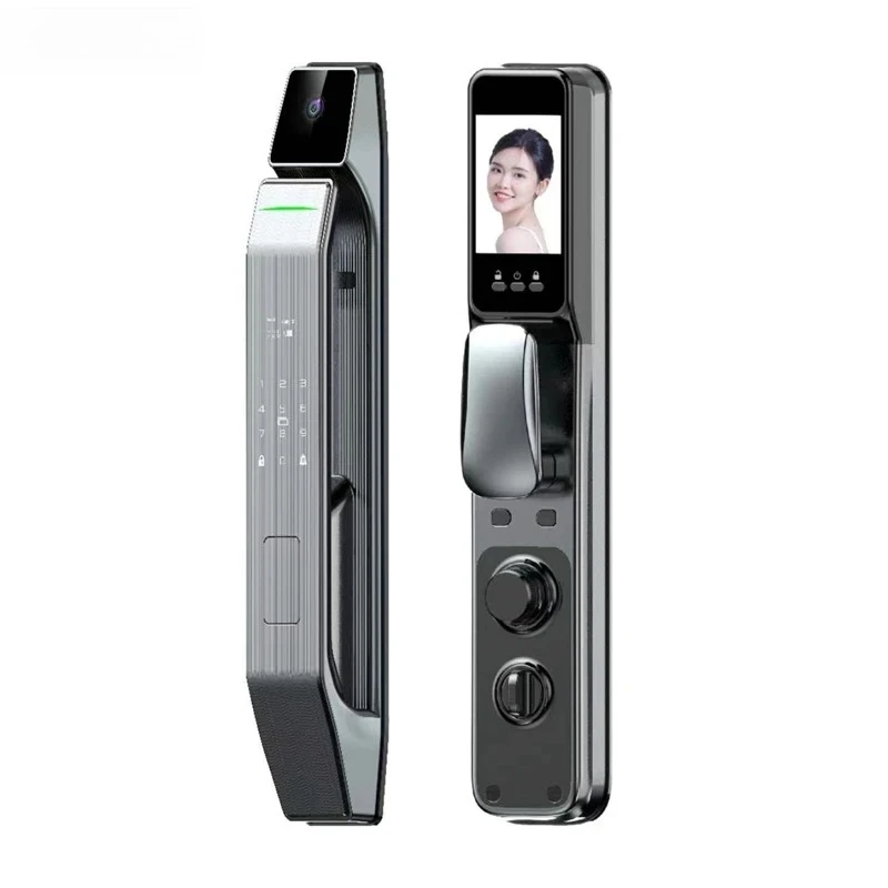 Finger Vein Recognition Smart Door Lock 3D Face Recognition Fingerprint Wifi Electronic Anti-theft Password Lock