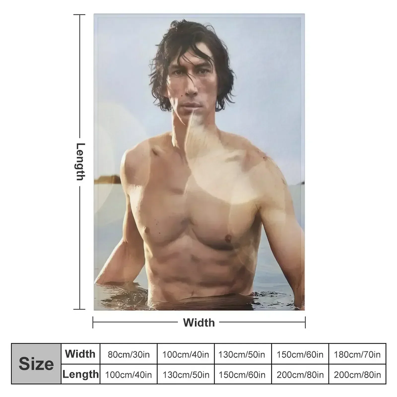 adam driver Throw Blanket Decoratives Loose Luxury Blankets