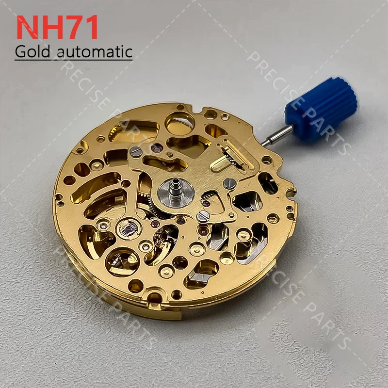 Japan NH71 High Accuracy Skeletonized Movement Automatic Self-winding 24 jewels Mechanism Modification Parts