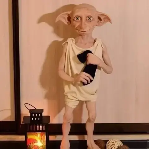 Hot Harryys Potters Movie&TV Halloween Dobby Action Figure Collection Model Toys Decorative Supplies 15cm