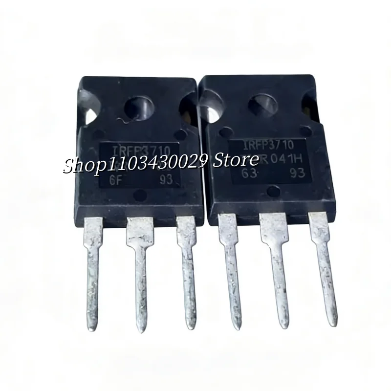 10Pcs refurbished original IRFP3710PBF IRFP3710 TO-247AC 57A 100V MOSFET Power Tube