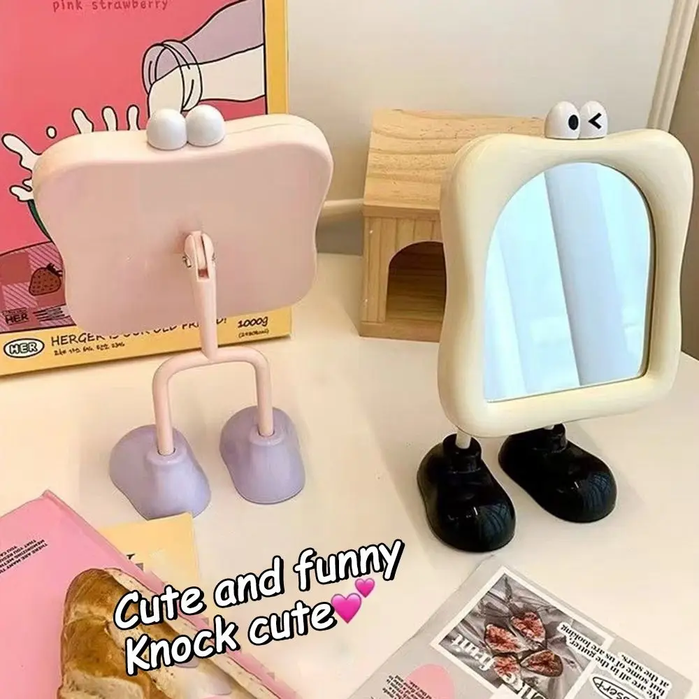 Espelho de maquiagem de mesa bonito Espelho de penteadeira versátil de alta definição Espelho de vaidade