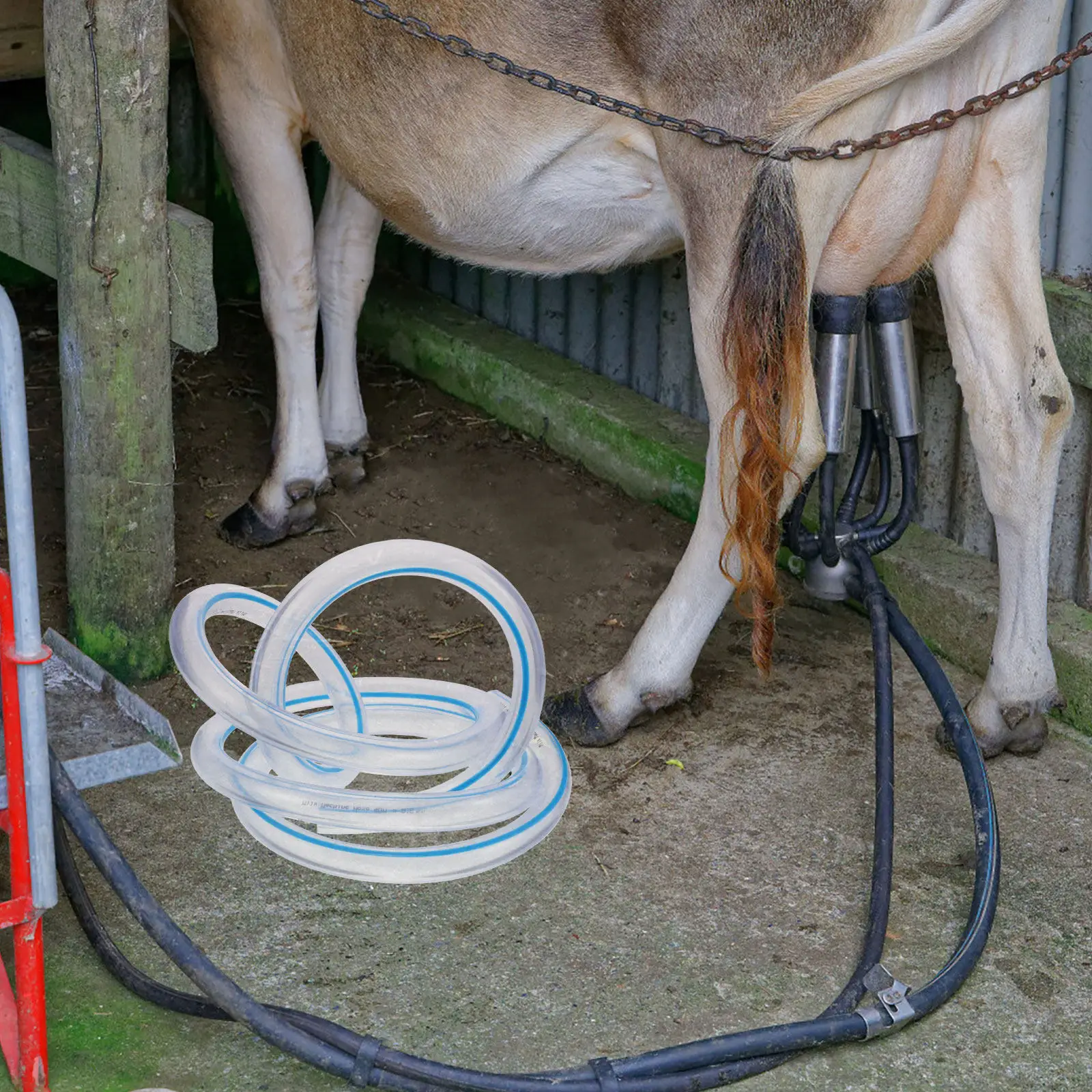 Flexible Milk Tubing for Dairy Farms Universal Fit for Most Milking Machines Safe and Reliable Performance Goat Milker Tube