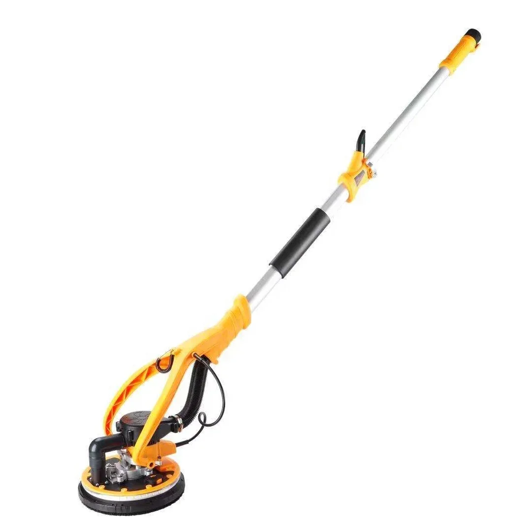 Hottest Power Giraffe Handle Self-suction Drywall Sander 230V/110V Brushless Sander with Dust Bag