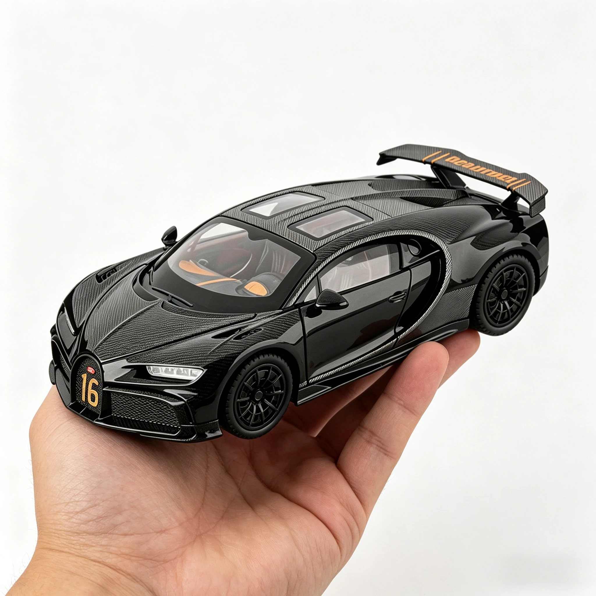 

1:24 Chiron Hypercar Alloy Car Diecasts & Vehicles Car Model Miniature Scale Model Car For Friend Decorative Ornaments