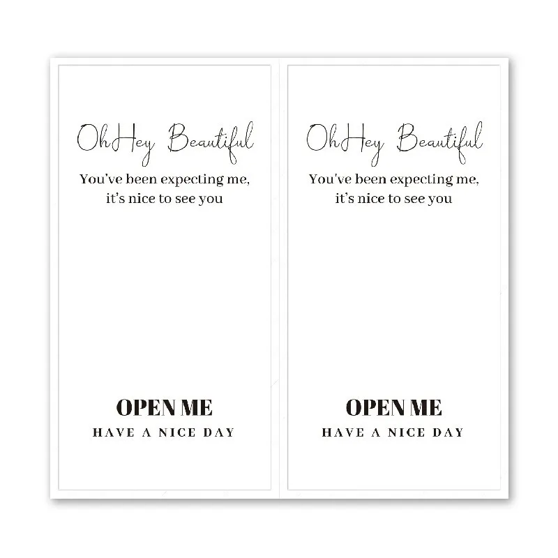 10-50pcs Thank You Stickers Seal Labels Open Me Nice To Meet You Too Sticker For Small Business Packaging Decoration Gift Box