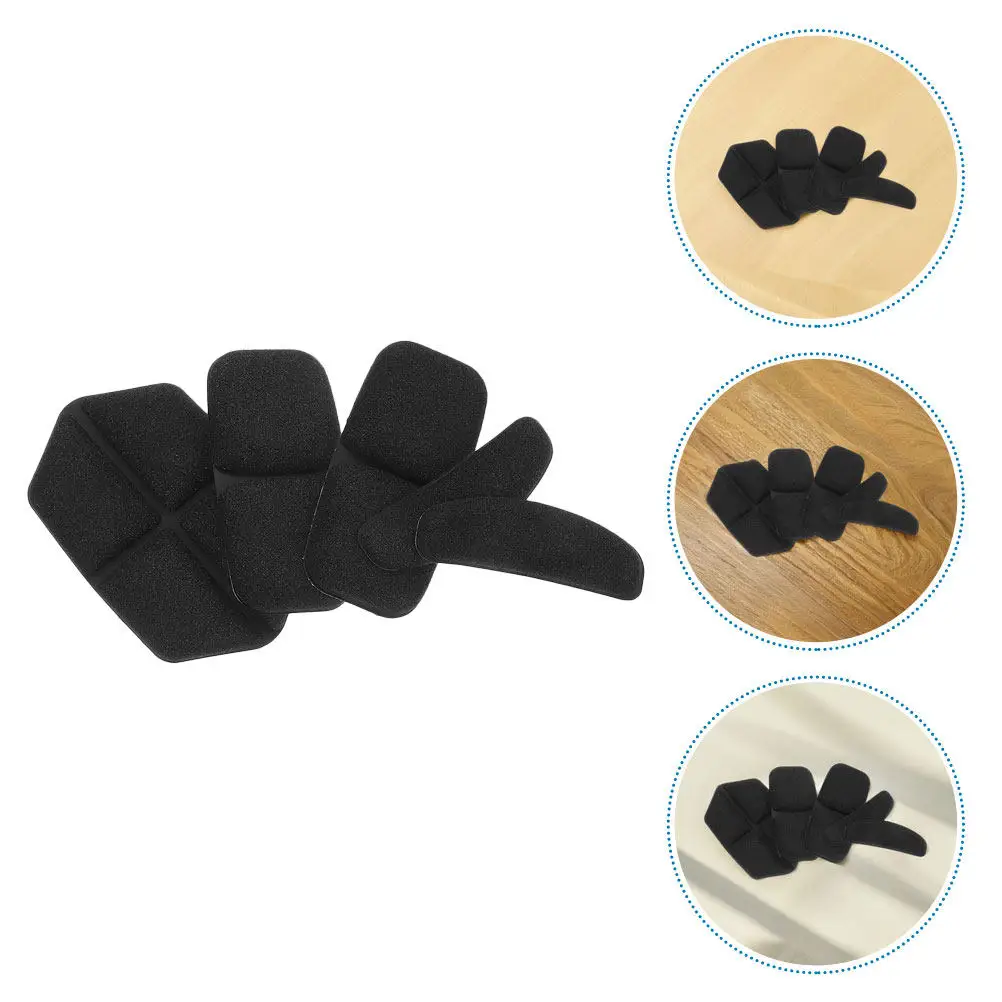 

10 шт. самоклеящихся дышащих моющихся губчатых вкладышей-подушек для велосипедов и мотоциклов