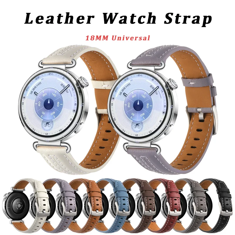 

18mm Women's Breathable Strap for Huawei Watch GT 6 41mm Replacement Wristband For Huawei Watch GT5 GT4 41mm