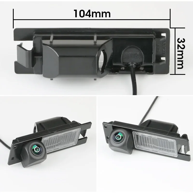 HD Rear View Backup Camera Reverse AHD or CVBS License Plate Light Fits Buick Regal Excelle GT XT for Chevrolet Opel Astra Fiat