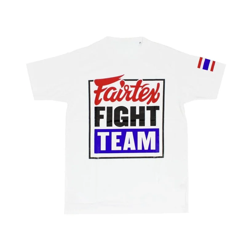 2026 Neues Herren Schnelltrocknendes T-Shirt Kampfanzug Fairtex Bedruckt Sportmarke Bequem Atmungsaktiv Kurzarm Herren-Oberteil – Detail 8