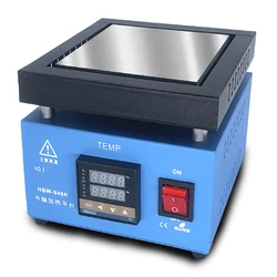 LCD Heating Platform Table Preheating Station Constant Temperature for BGA PCB SMD Heating Led Lamp Desoldering Repair 100*100mm