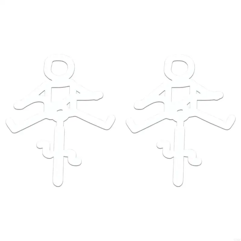 Cycling Figure Bike Sticker Set for Mountain Bike Frame Detail New