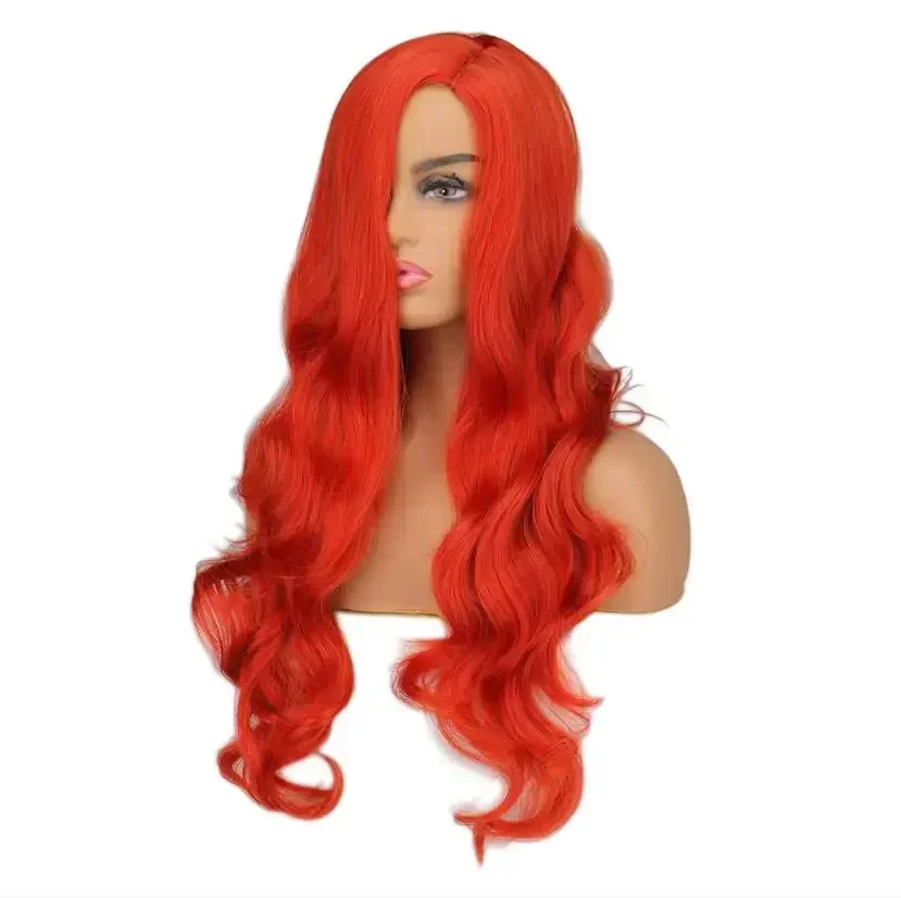 

Женщина, взрослые, дети, непобедимый атом Ева, парик для косплея с длинными аксессуарами на Хэллоуин, карнавал, вечерние парики