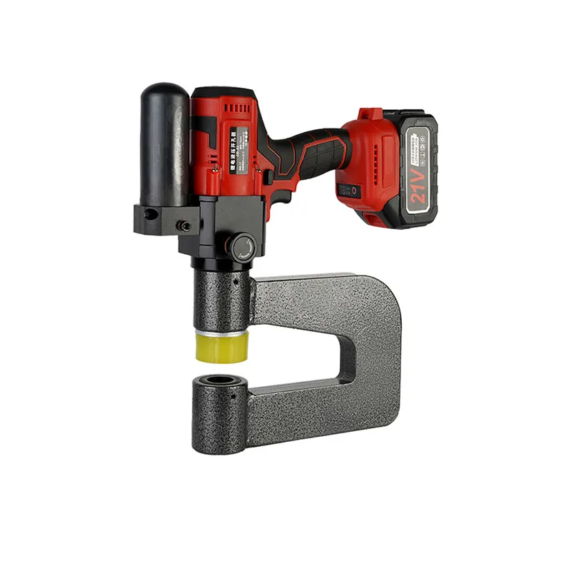 

CD-32BF Hydraulic Bridge Punching Machine Electric Hole Opener Suitable For Stainless Steel Plates C-shaped Steel