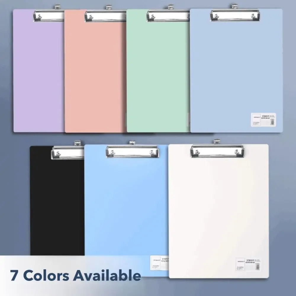 High Quality A4/A5 Writing Splint Horizontal/Vertical With Hanging Hole Writing Clipboard File Folder Stationery