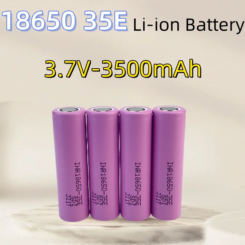 

Original INR18650 35E 3.7V 3500AH Rechargeable Li-ion Battery 18650 Toys, Tools, Flashlight Battery Etc