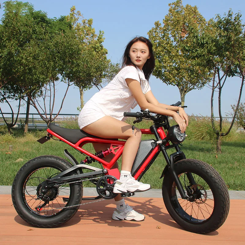 

SXLL Лидер продаж 48 В 750 Вт 1000 Вт 20 "Электрический велосипед с толстыми шинами 7-скоростной электрический велосипед с алюминиевой рамой Электрический велосипед для взрослых Ebike