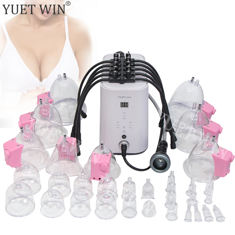 

Breast Enlargement Vacuum Massager Butt Lifting Anti -cellulite Heated Vacuum Massage Lymphatic Drainage Machine Upgrade