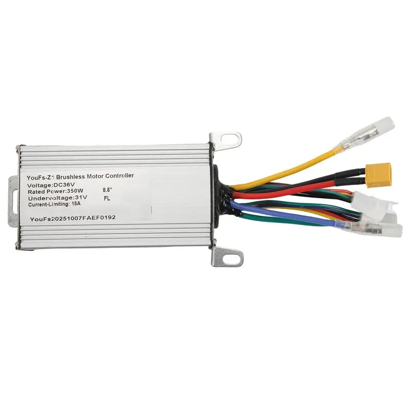ab98-電動スクーターコントローラーアルミ製スクーターブラシレスモーターコントローラー36v-15a-350wブラシレスモーターコントローラー