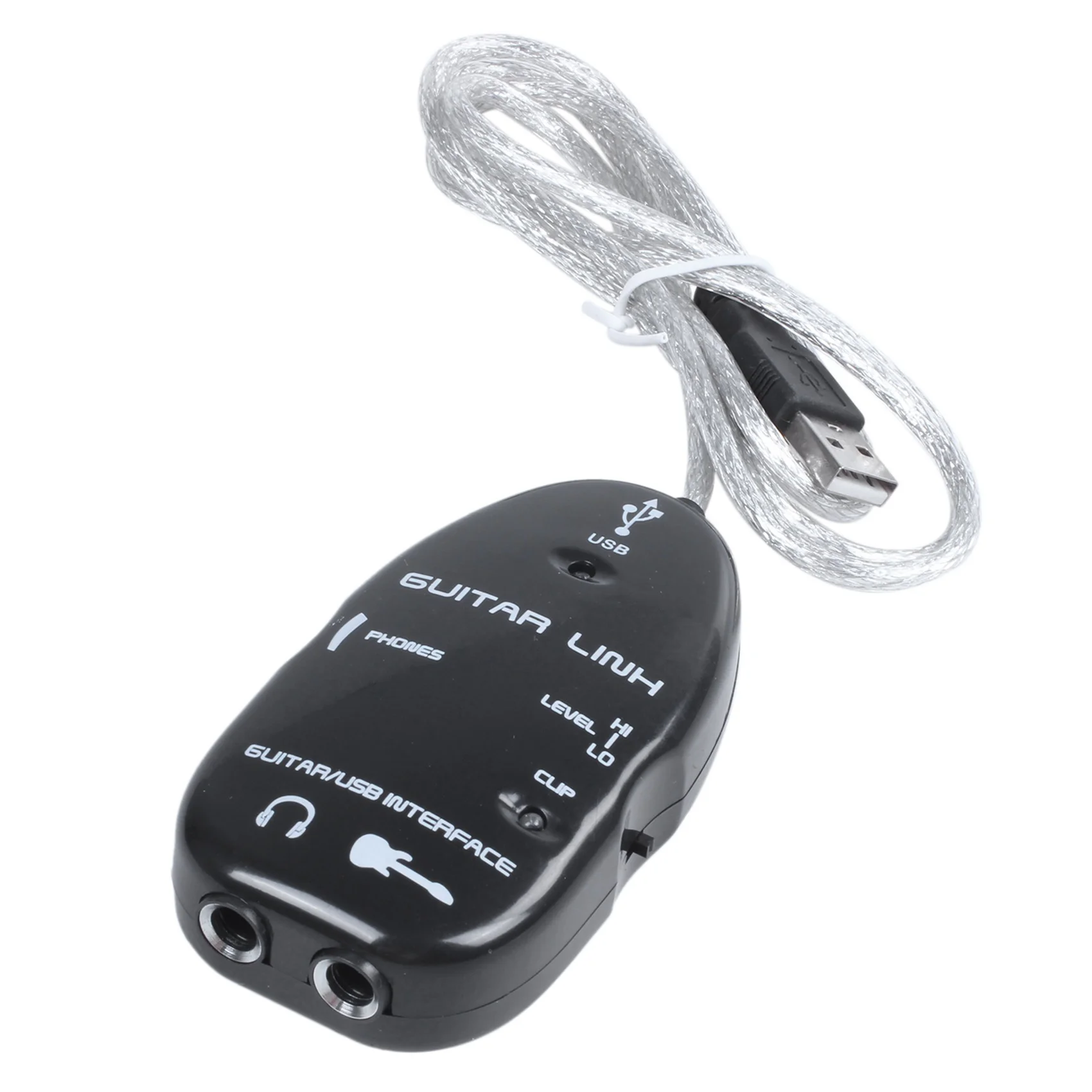

Кабель-адаптер 10X для подключения гитары к USB (для MAC/ПК, студийной записи, ноутбуков)