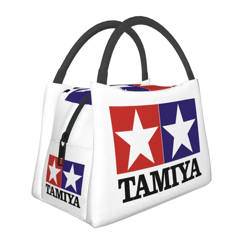 

Custom Tamiyas Insulated Lunch Tote Bag for Women Portable Thermal Cooler Bento Box Work Travel