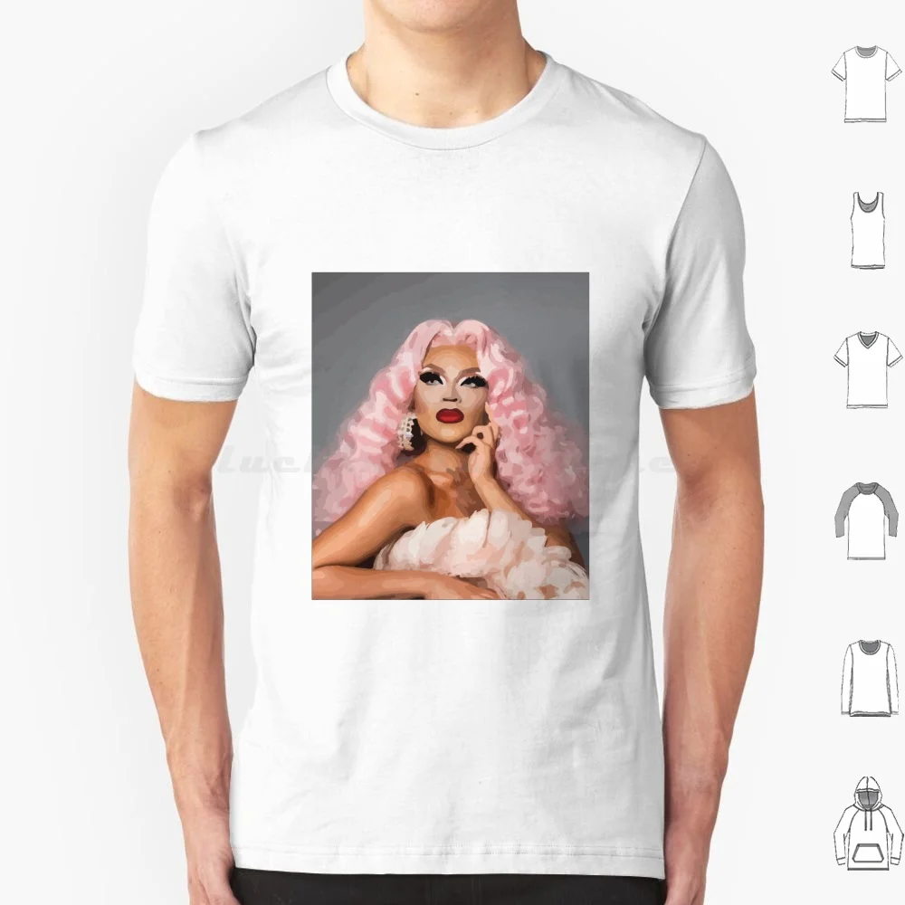 Vanessa Vanjie Mateo Print 1 T Shirt 6Xl Cotton Cool Tee Drag Drag Race Drag Queen Queen Rainbow Rupaul Rupauls Drag Race