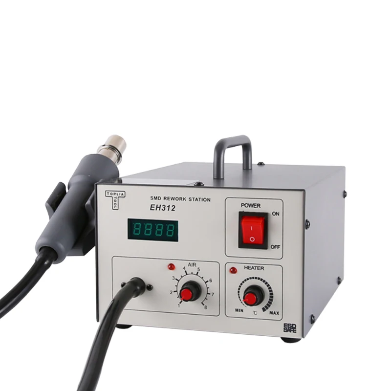 TOPLIA Smart Digital Hot Air Rework Station 600W EH312 Intelligent Digital Display Soldering Station