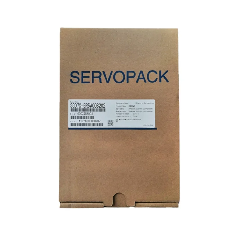 Hot sale new and original Yaskawa 750W SGD7S-5R5A00B202 Server Driver Warehouse Stock