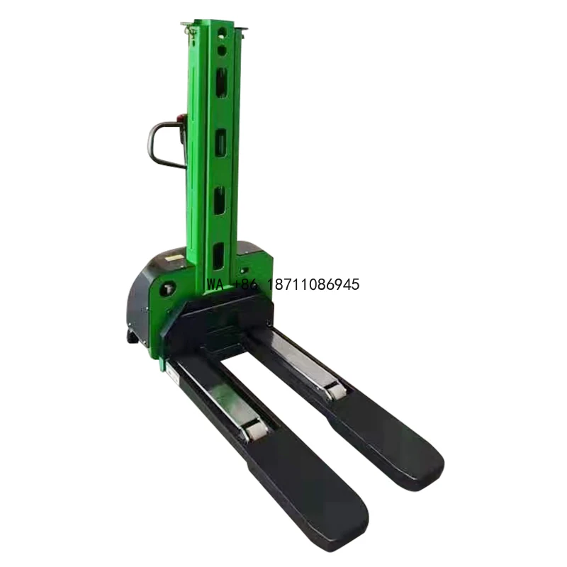 Semi-electric Convenient Forklift 500kg 1000kg 700kg 1500kg Self-loading Stacker      Loading Truck with the Car