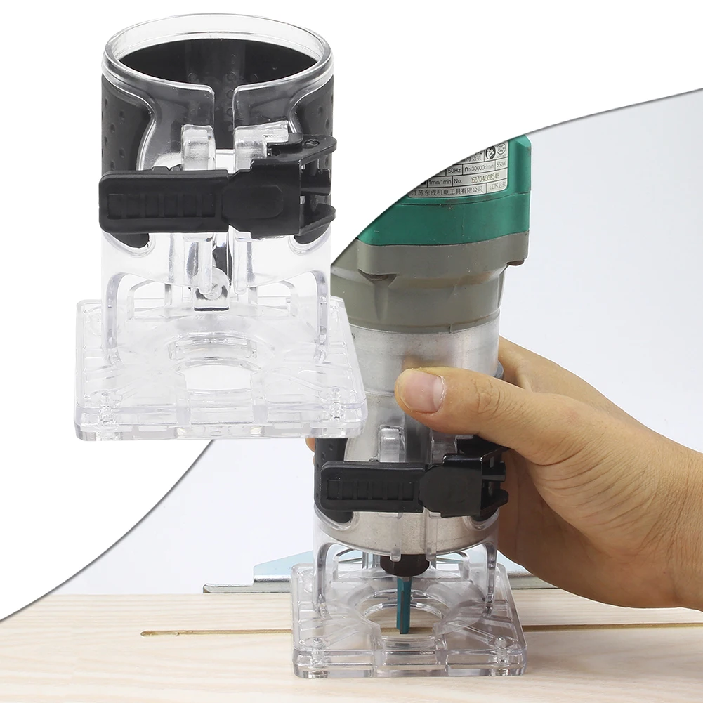 Router Base Designed For RT0701C And WU601 Trimming Machines With Four Mounting Screws And Adjustable Gear Positioning System