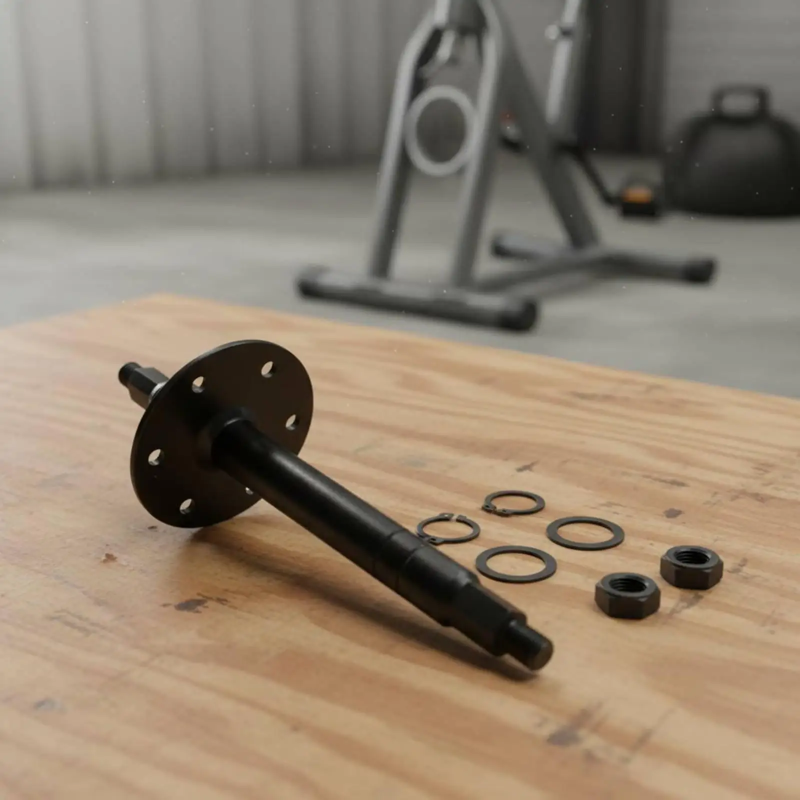 Universal Exercise Bike Bearing Maintenance Kit Sturdy Hub Axle for Fitness Equipment Repair