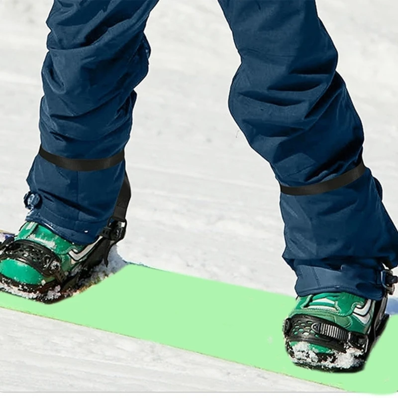 E56D 2Pcs Ski Board Tie Down Strap With Quick Release Buckles Snowboard Strap For Snowboarding And Mountain Climbing