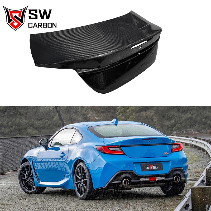 Factory Wholesale Carbon Fiber OEM Style Trunk Lid Rear Luggage Cover Replacement for Toyota GR86 ZN8 SUBARU BRZ ZD8 2021+