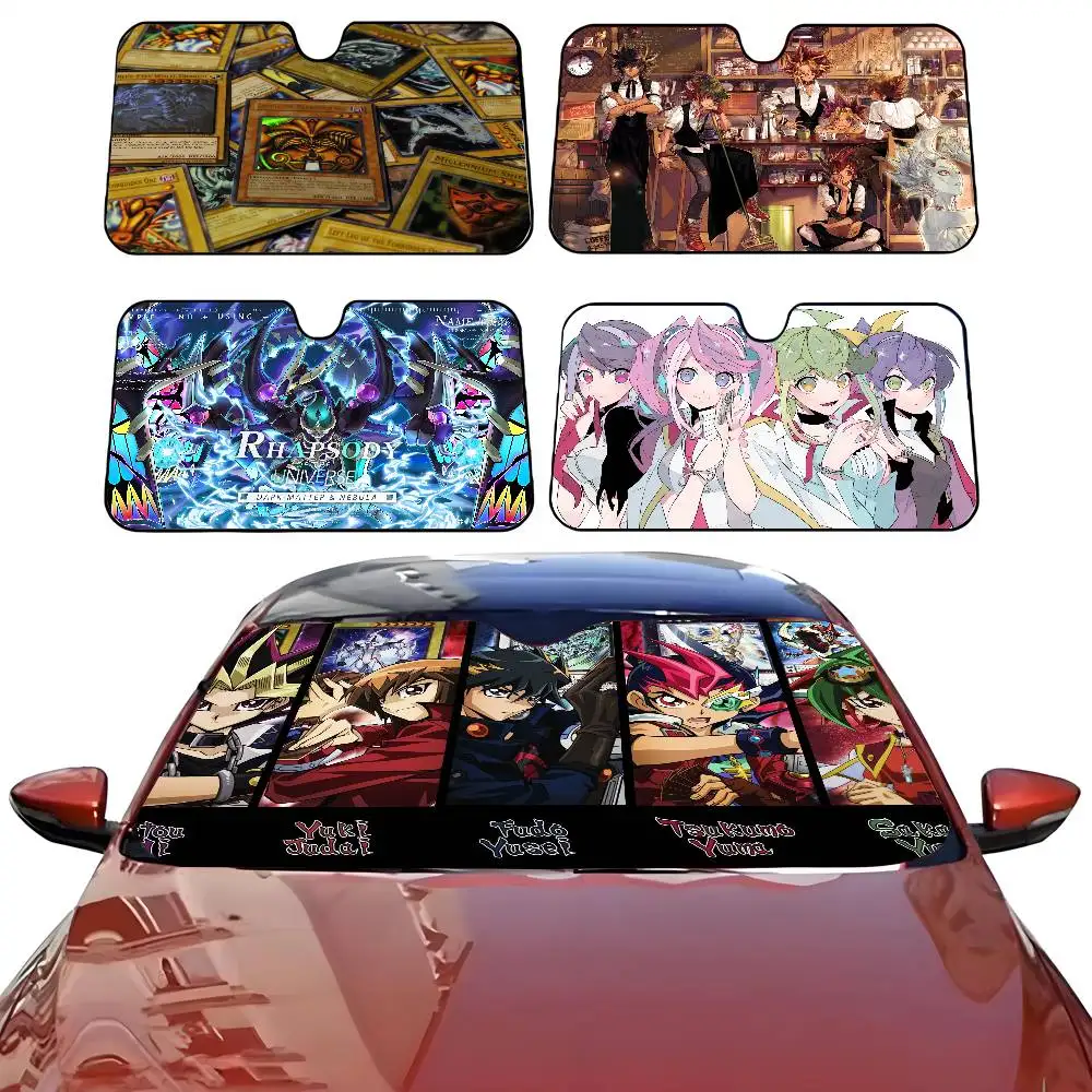

ANIME Y-Yu-Gi-Oh автомобильный солнцезащитный козырек от солнца на лобовое стекло автомобиля солнцезащитный козырек от ультрафиолета и внутренний охладитель