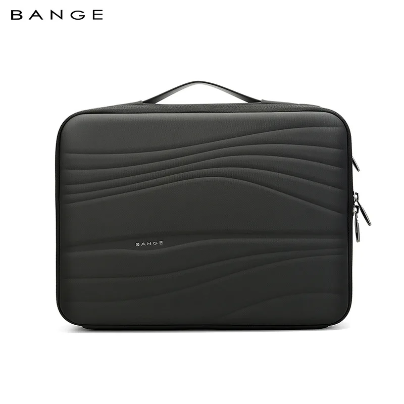 Bange Laptop Bag with Handle Protective Case Compatible for 10 13 14 15.6 Inch Computer Notebook Bag Black