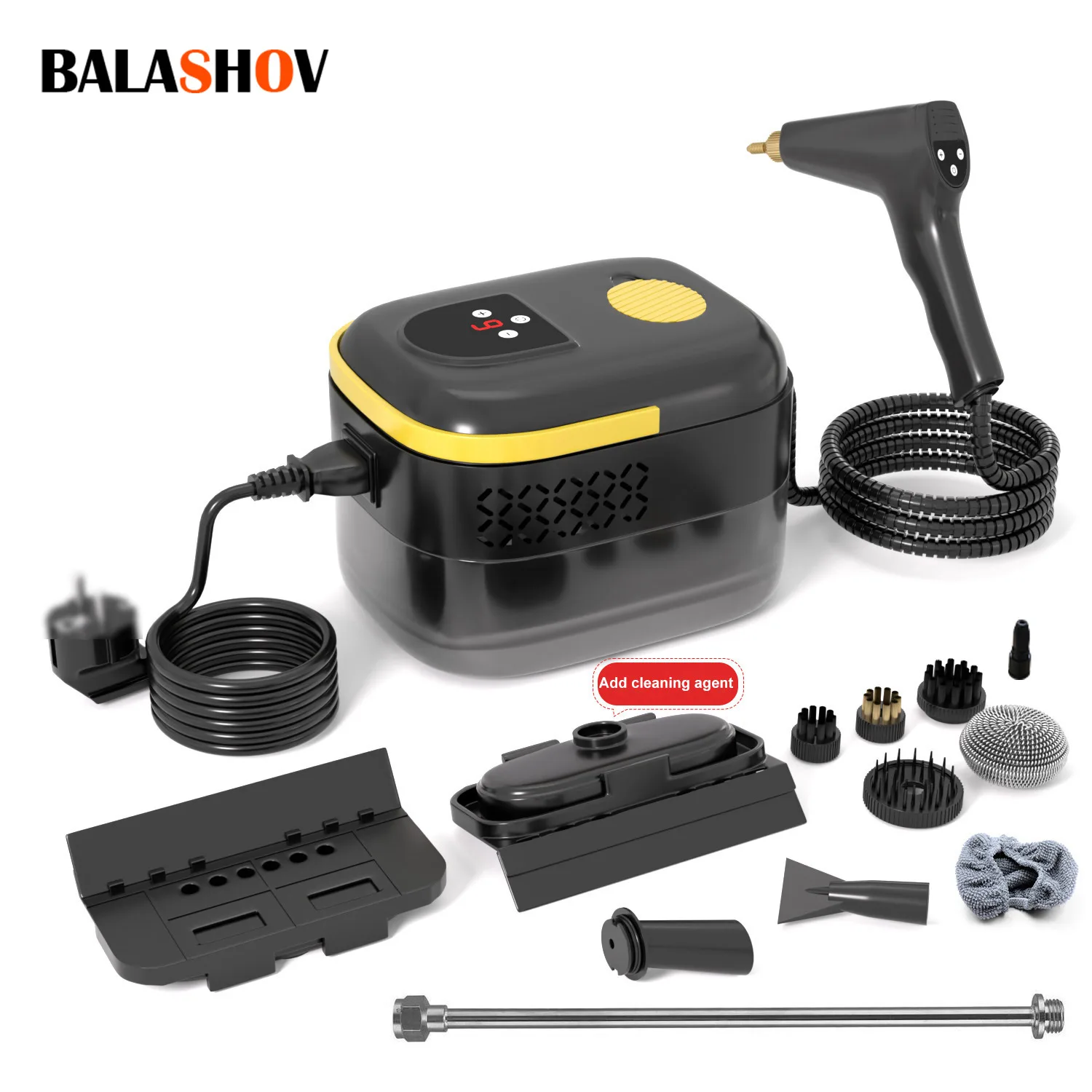 1400 مللي منظف البخار ارتفاع ودرجة الحرارة يده منظفات البخار مكيف الهواء المطبخ هود سيارة البخار آلة نظيفة الطابق أيضا