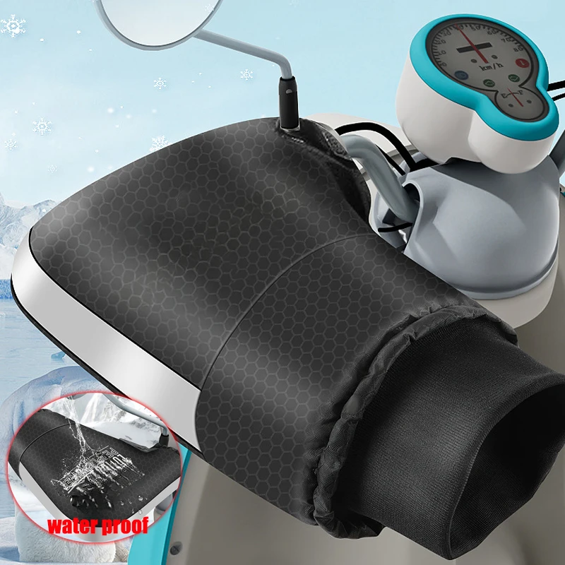 

Outdoor Riding Gloves Suitable for Motorcycles and Bicycles Windproof Wear-resistant Velvet Thickened Warm and Protective Gloves