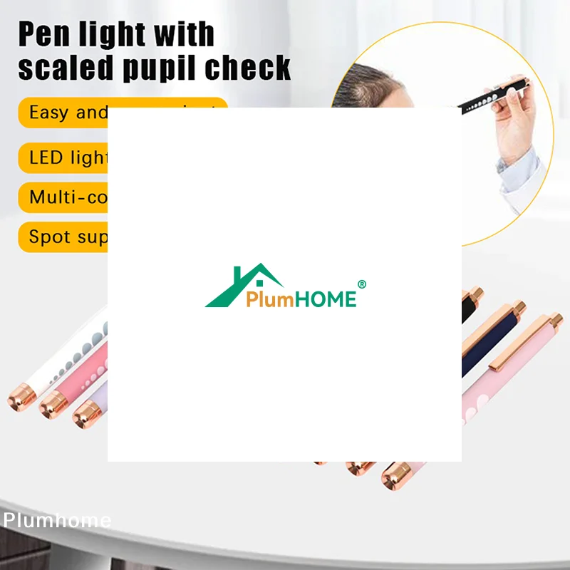 

Миниатюрный медицинский фонарик-ручка LED (белый/желтый) для диагностики и измерений, портативный, для врачей и медсестер