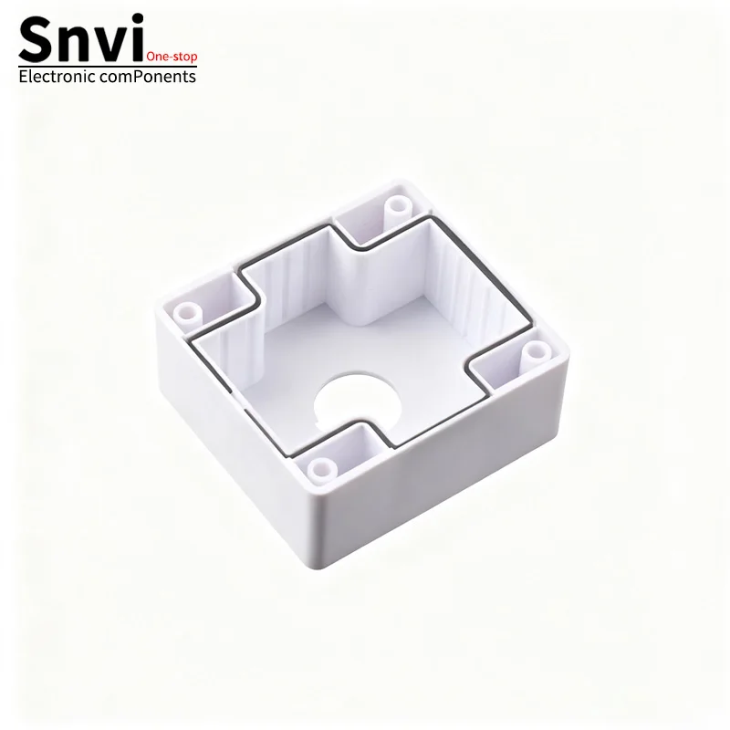 22mm 1/2/3/4/5-Position Push Button Box, Single-Hole Push Button Box - Waterproof Plastic Switch Control Box