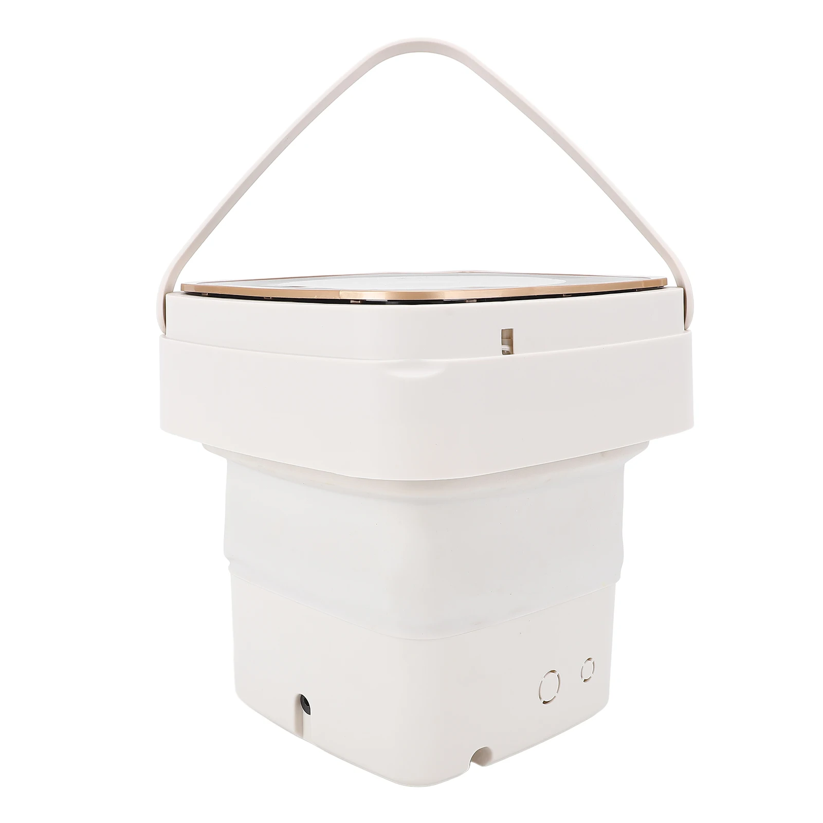 Lavadora portátil de 18L, lavadora plegable de limpieza profunda totalmente automática con manguera de drenaje para apartamento, dormitorio, Hotel