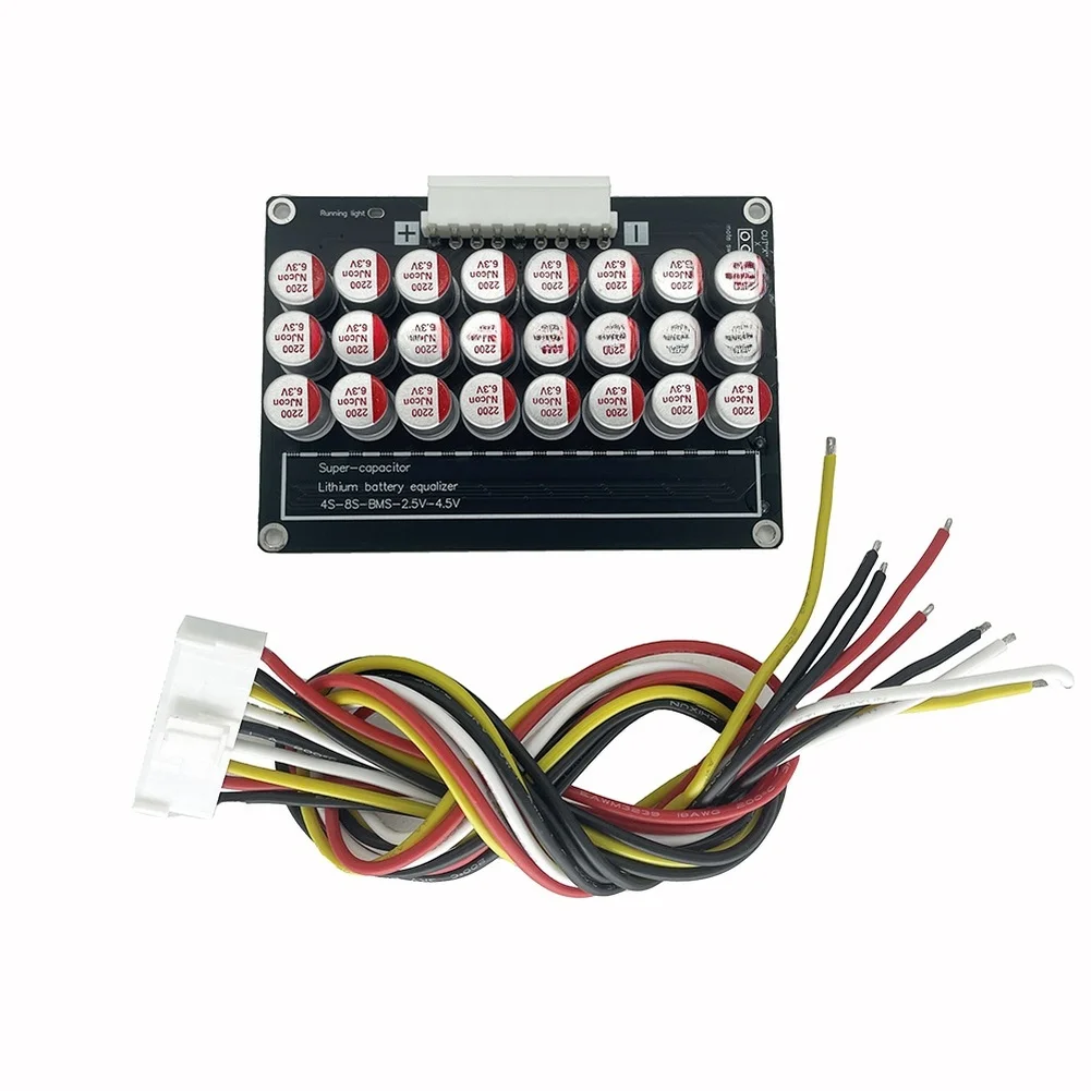 For lifepo4 Active Balancing Board with Capacitor-Based Energy Redistribution for Extended Cycle Life and Uniform Cell Charging