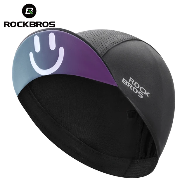 ROCKBROS czapki rowerowe poliester rower szybkoschnące czapki sportowe letnia ochrona UV kominiarka rowerowa rozmiar unisex oddychająca czapka